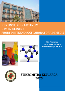 PENUNTUN PRAKTIKUM KIMIA KLINIK I