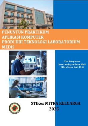 PENUNTUN PRAKTIKUM  APLIKASI KOMPUTER