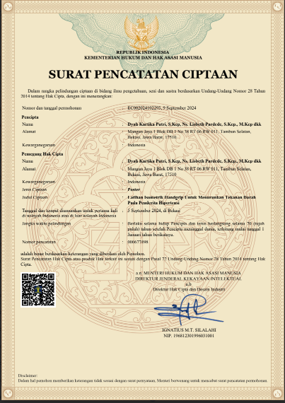 HAKI - Latihan Isometrik Handgrip Untuk Menurunkan Tekanan Darah Pada Penderita Hipertensi