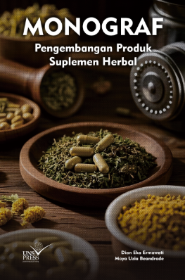 Buku Monograf : Pengembangan Produk Suplemen Herbal